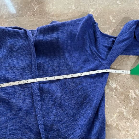 Kismet blue long sleeve open front cardigan size small - Picture 7 of 9